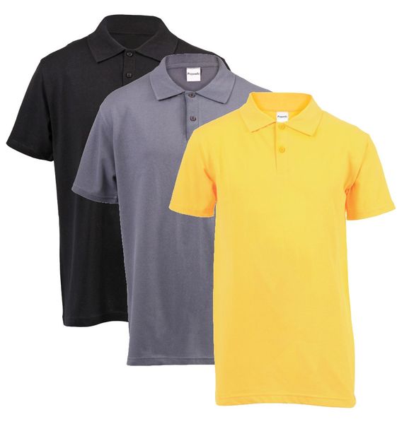 Mens - 3 Pack (Black, Grey &amp; Yellow image