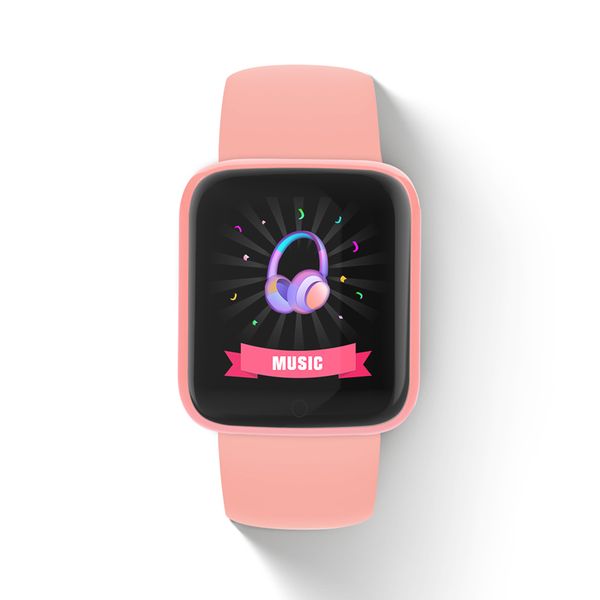 Y68 Smart Watch ,Pink