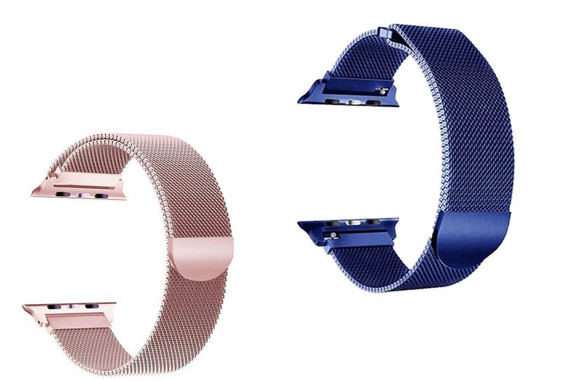 Milanese Watch Strap Band in 42/44/45/49mm - 2 Pack