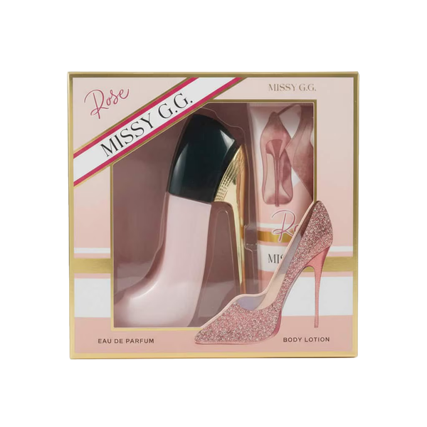 V.V.LOVE Rose Missy G.G. Eau De Parfum &amp; Body Lotion Gift Set