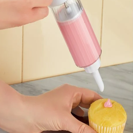 Cake clearance decorating syringe