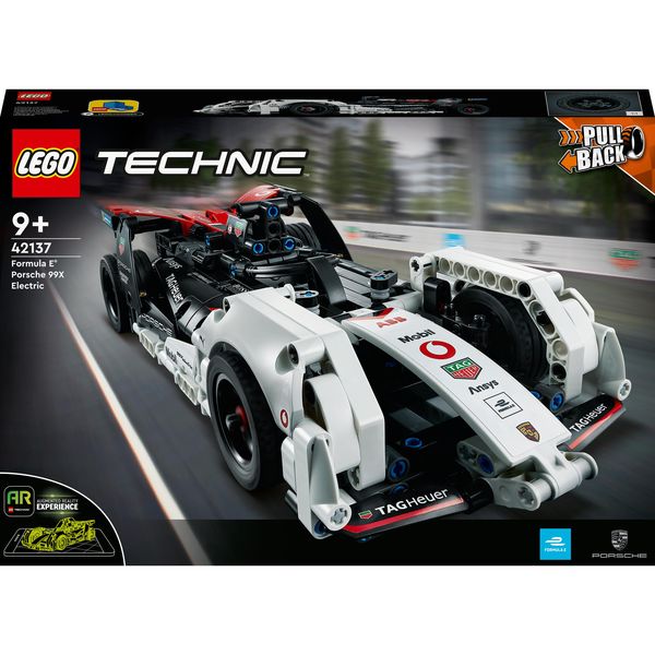 LEGO® Technic™ Formula E® Porsche 99X Electric 42137 Model Building Toy Cars (422 Pieces)