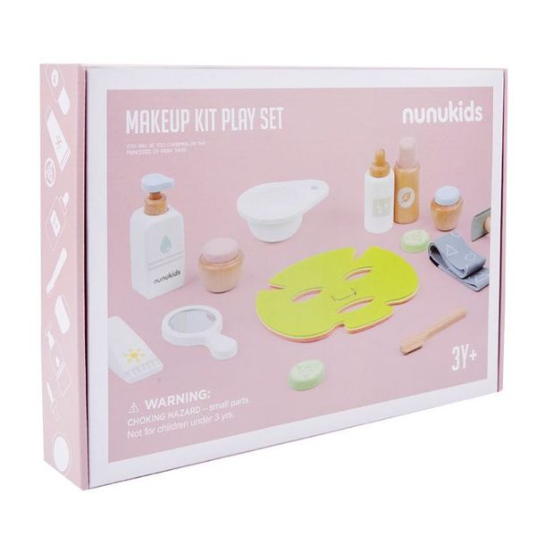 Wooden Makeup Kit Play Set