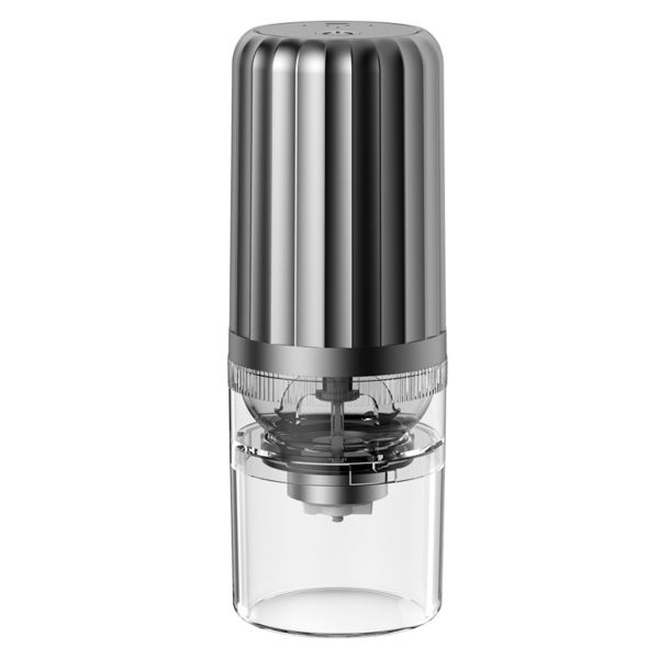 Portable Electric Burr Coffee Grinder, Rechargeable Coffee Bean Grinder