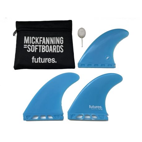 Mick Fanning Softboard Surfboard - 5'8 Catfish White Futures Mick Fanning Softboard Surfboard - 5'8 Catfish White Futures