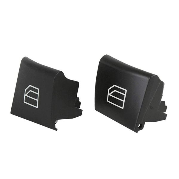 Car Window Switch Button Covers for Ml Gl R Compatible with Mercedes-Benz