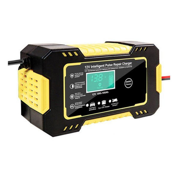 12V Battery Charger 6A Intelligent Repair Charger