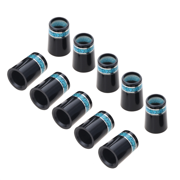 10 Pcs Golf Sleeve Ferrule for Golf Irons Tip,Blue