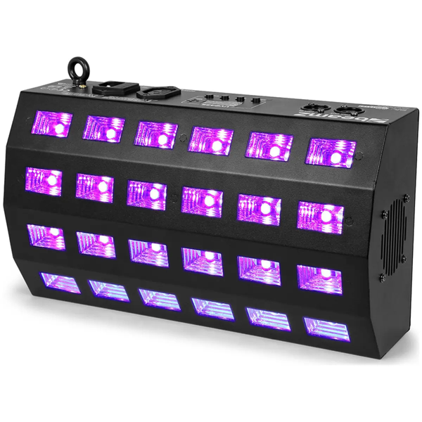 Beamz BUV463 LED UV Strobe - 24x 3W UV LEDs