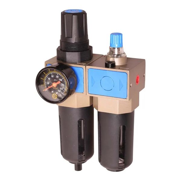 Air Compressor Air Regulator, Water Trap and Lubricator 6.35 MM