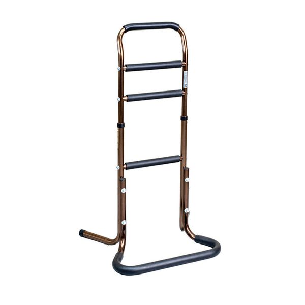 Adjustable Height 83.5-91cm Rise Assist Auxiliary Handrail with Storage Bag