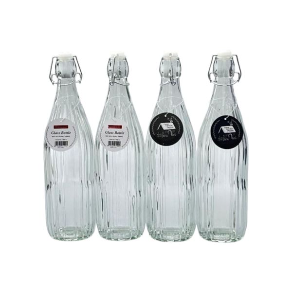 Borosilicate Striped Vinegar Bottle 1000ml