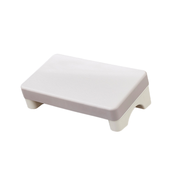 Ergonomic Under-Desk Footrest With Anti Slip Foot Pads - Off-White