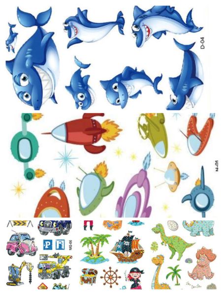 Kids Tattoos Mixed Pack - Boys just wanna have fun