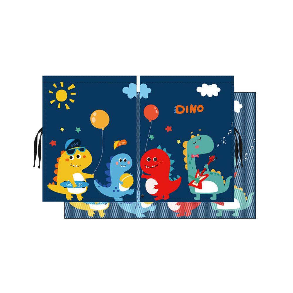 Chenshia Magnetic Baby Car Sun Shade Double Sided Dino Sun Widow Shield