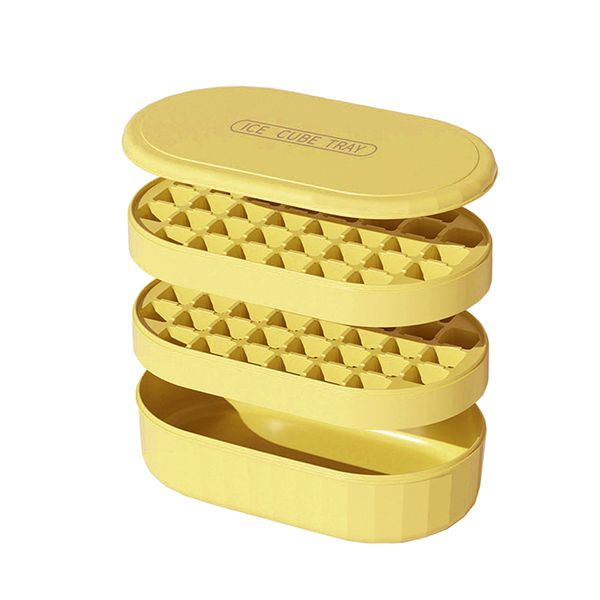 72 Grids PP Ice Ball Maker with Lid,Storage Box and Ice Shovel