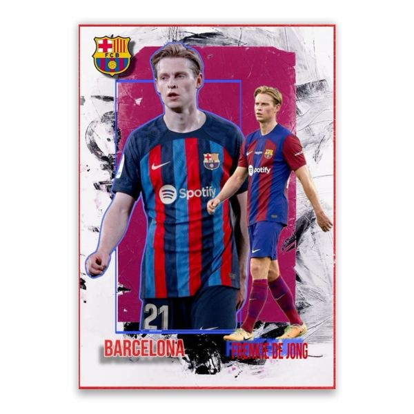 Frenkie De Jong Barcelona Poster - A1