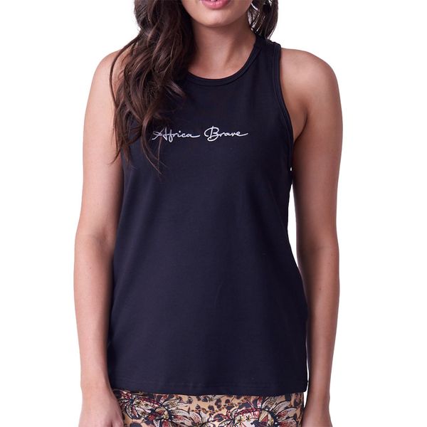 Holmes Bros Ladies Africa Brave Tank Black