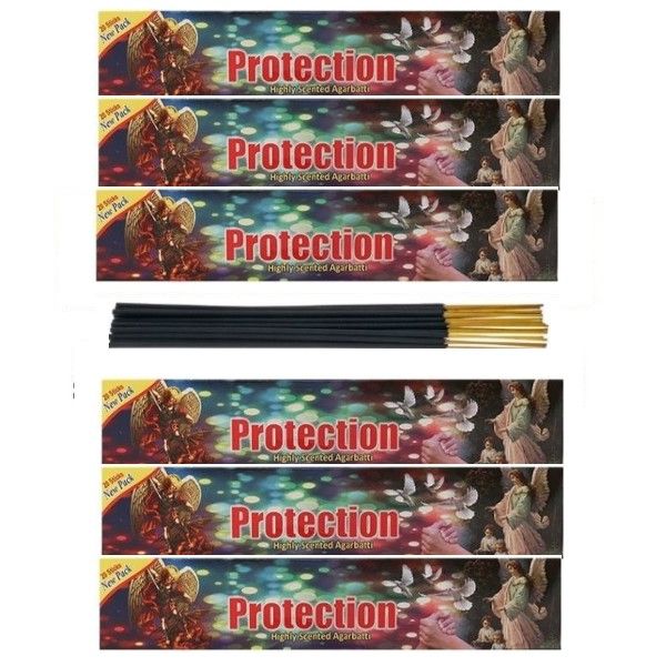 Puja Incense Sticks Highly Scented Agarbatti - Protection - 120 Sticks