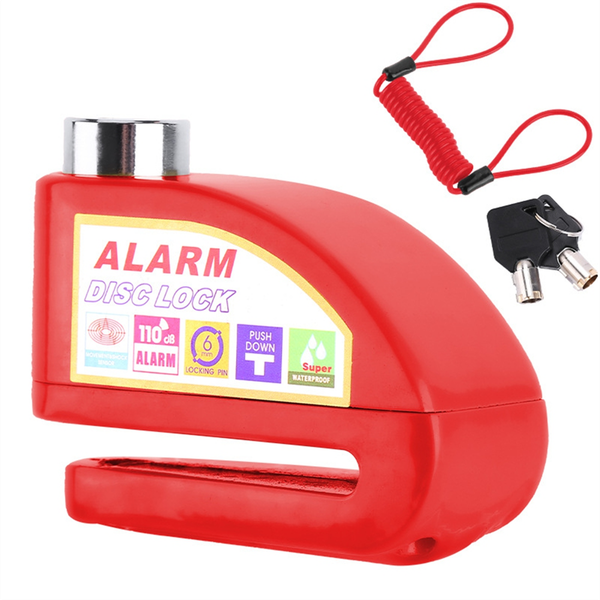 Motorbike Alarm Disc Brake Lock Motorcycle Disc Lock