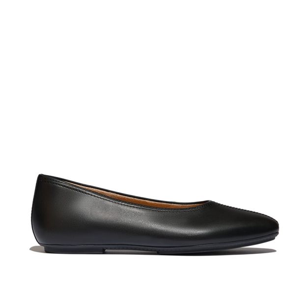 FitFlop Delicato High Cut Soft Leather Ballet Flats