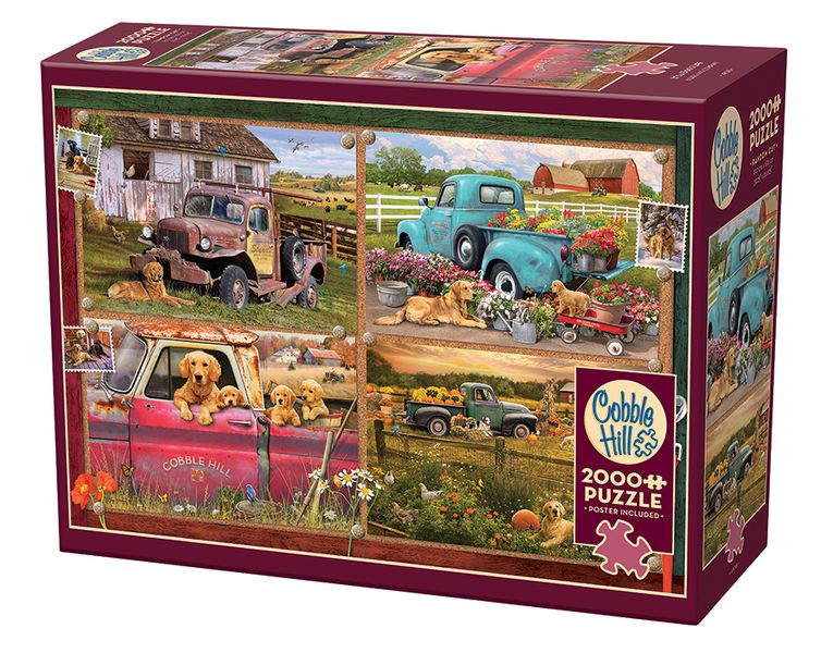 Cobble Hill It's a Dog's Life 2000 Piece Puzzle