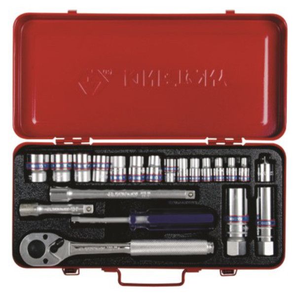 Combination Socket Set - 1/4" and 3/8" - 21 Piece