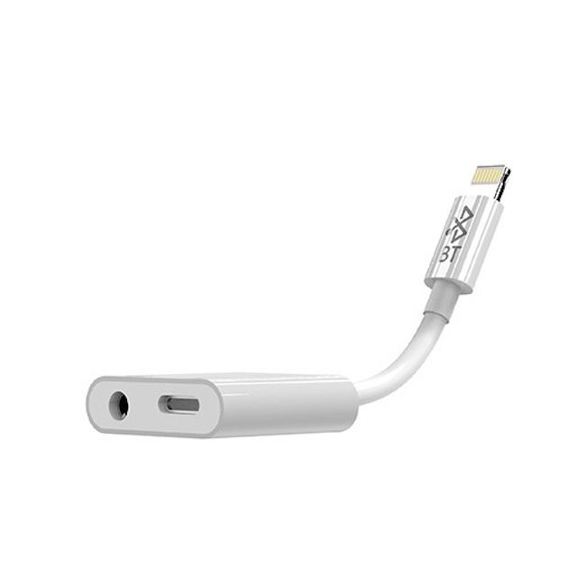 Lightning to 3.5mm Audio + Lightning Charge Adapter Shop Today. Get