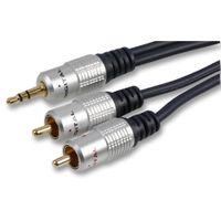 AV02012 - Pro Signal - Audio / Video Cable Assembly, 3.5mm Stereo Jack  Plug, 3.5mm Stereo Jack Plug