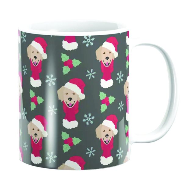 PepperSt Mug -Golden Retriever Christmas Dog