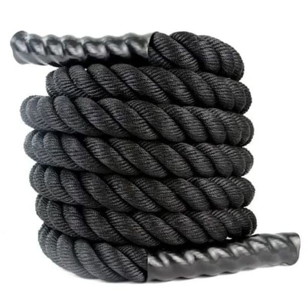 Portable and Easy-to-Set-Up Fitness Training Rope for Home Workouts