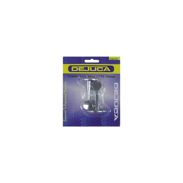 Dejuca - Towel Rail Bracket - Cp - 19mm - 2/Card