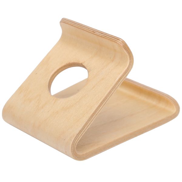 Double-Sided Walnut Desktop Tablet PC Holder Mobile Phone Stand Bracket