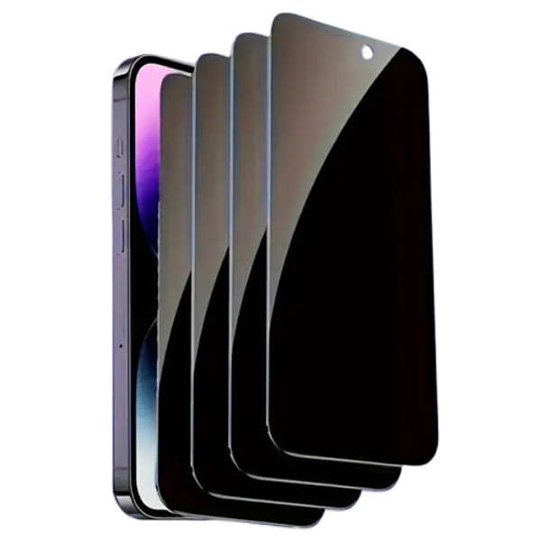 4-Pack Tempered Glass Privacy Screen Protector for iPhone 13 Pro Max
