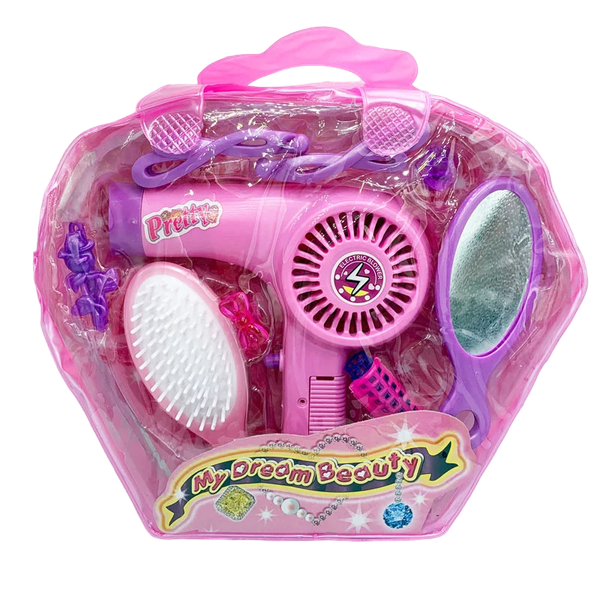 Beauty Set with Hairdryer and Accessories