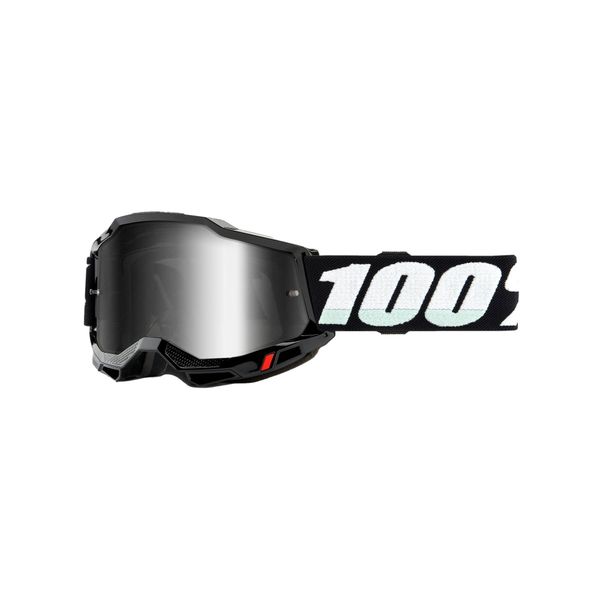 100% Kids Strata2 Black Goggle