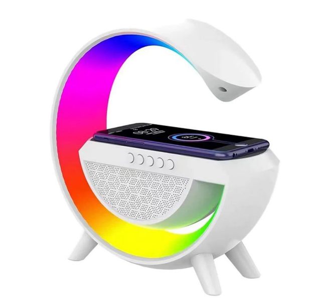 RGB Desk Lamp Bluetooth Speaker Wireless Charger