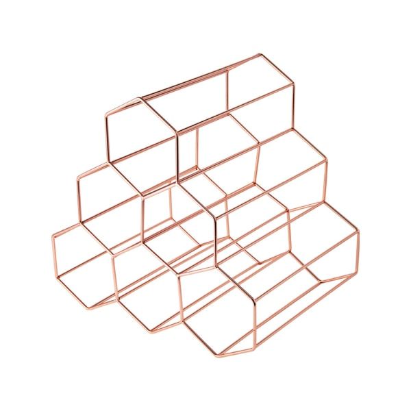 Optic Vintage stainless steel wine rackrose gold Buy