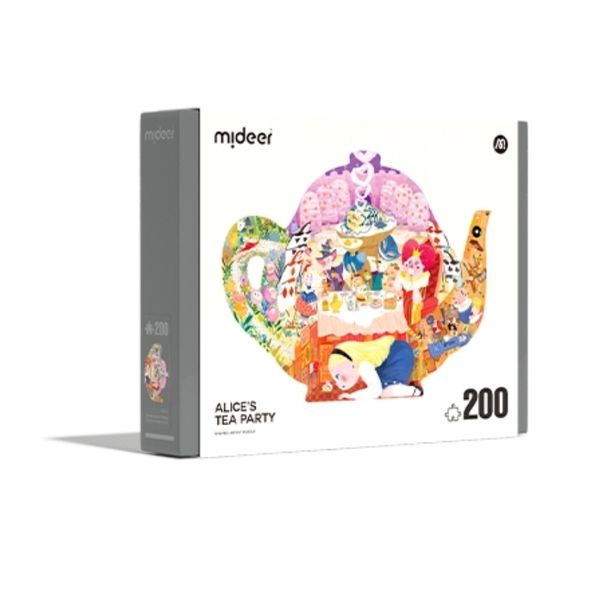 Mideer Artist Shaped Puzzle | Alice's Tea Party
