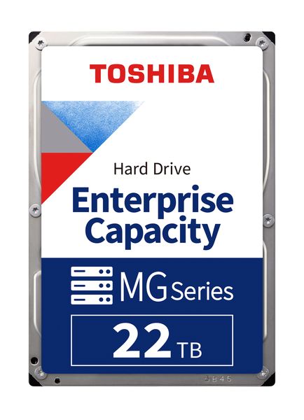 Toshiba 22TB Enterprise Capacity Internal Hard Drive - 3.5" SATA HDD