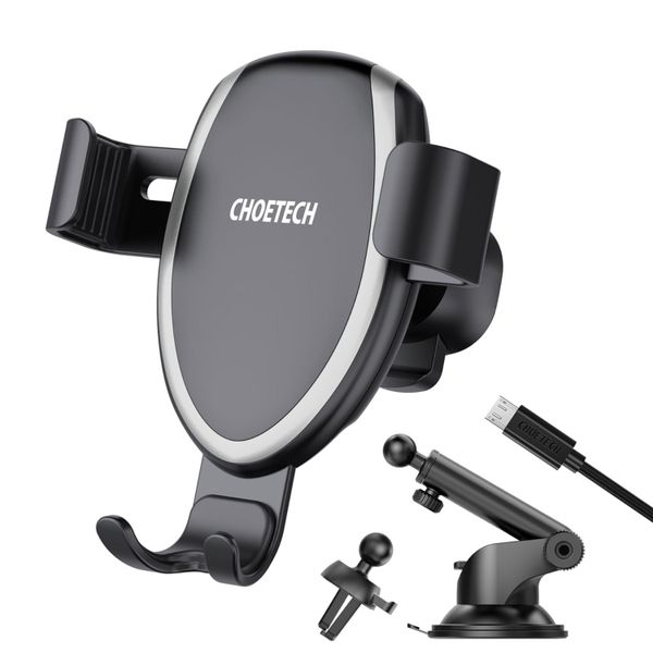 Choetech T536S Wireless Car Charger 10W - Black