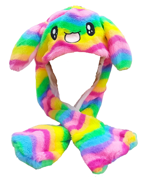 Soxy Lady - Bunny Rainbow Magic Ears with Lights