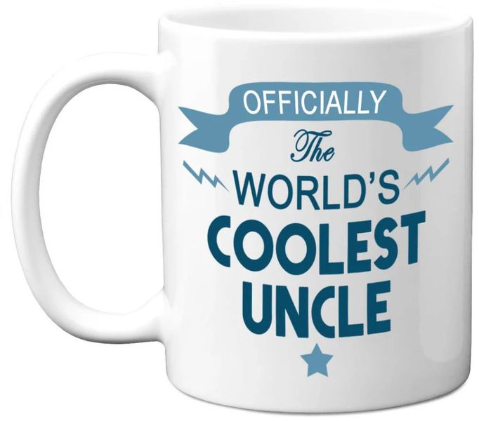 The World's Coolest Uncle Birthday Christmas Gift 11Oz Premium Coffee Mug