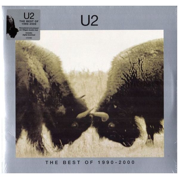 U2 - The Best Of 1990-2000 2LP Vinyl Album (Reissue, Remastered, Gatefold)