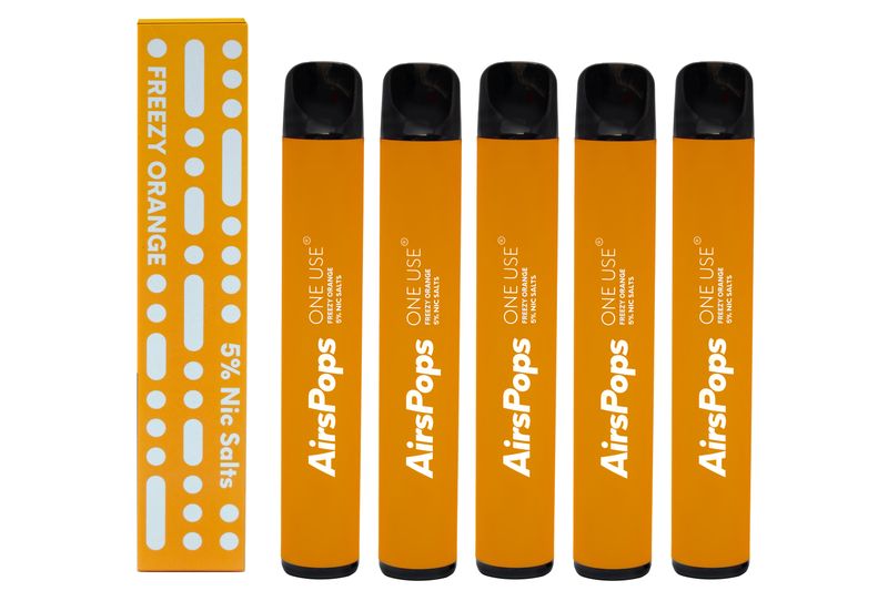 Airscream AirsPops Freezy Orange 5 Pack Nic Salts 5%