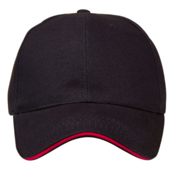 Promotional Sandwich Cap - Navy &amp; Red image