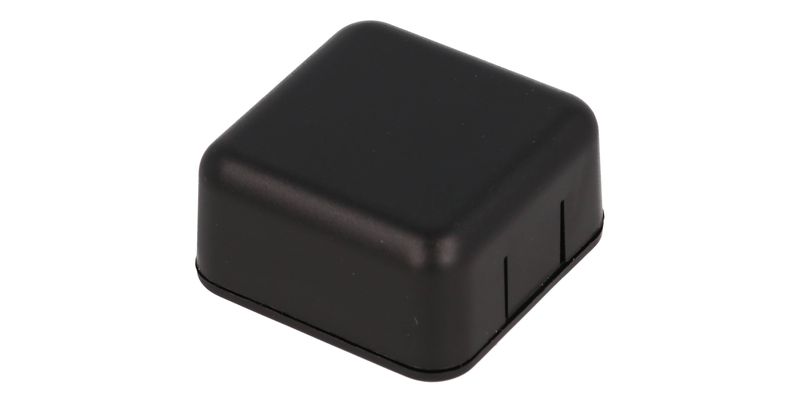 1551SNAP1 ABS Miniature Snap-Fit Wall-Mount Enclosure 40x40x20mm IP30