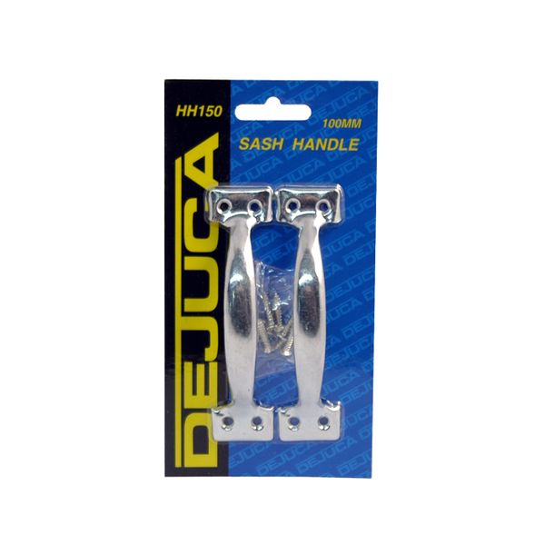 Dejuca - Sash - Handle - Cp - 100mm - 2/CardL/duty - 5 Pack