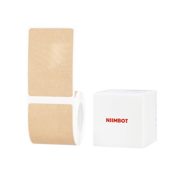 Niimbot - B1 / B21 / B3S / B4 - 40×60mm - 125 Labels - Kraft