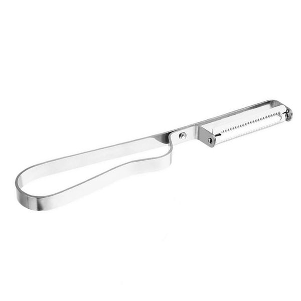 L-Shaped Vegetable Peeler, Stainless Steel Swivel Peeler for Fruits